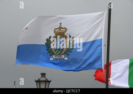 Aspekte der Republik San Marino Stockfoto