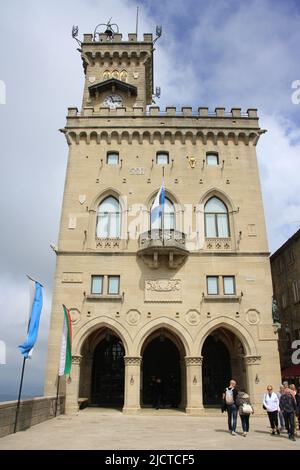 Aspekte der Republik San Marino Stockfoto