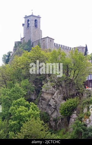 Aspekte der Republik San Marino Stockfoto