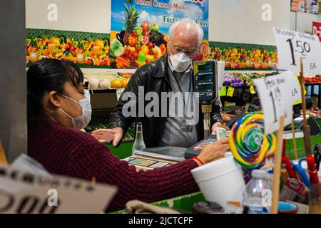 Grand Central Market Los Angeles Stockfoto