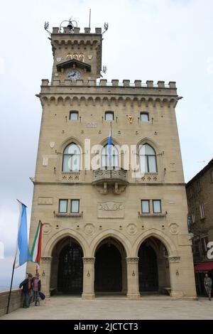 Aspekte der Republik San Marino Stockfoto