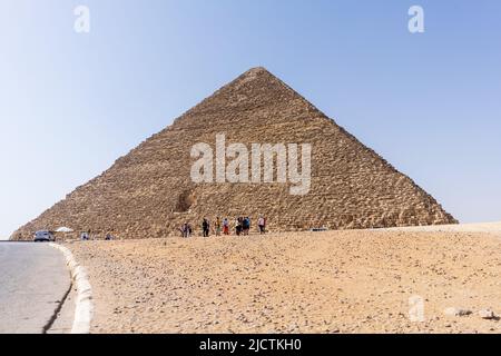 Pyramiden Von Gizeh, Ägypten Stockfoto