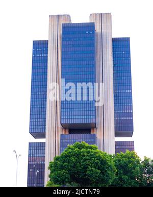 Zentralbank von Brasilien. Brasilia, Federal District - Brasilien. Dezember 04, 2021. Stockfoto