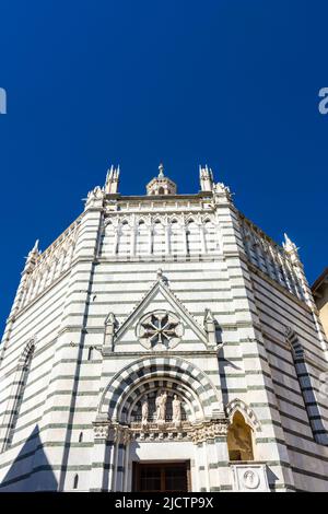 Baptistery von Pistoia, Toskana, Italien Stockfoto