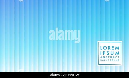 Sweet Green vertikale Streifen Muster Vektor-Illustration. Farbverlauf von Tosca. Konkave Textur. Abstrakte Hintergrunddesign-Vorlage. Stock Vektor