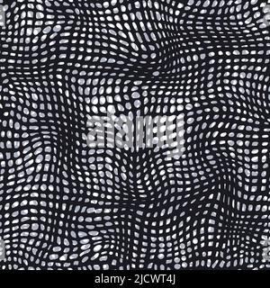 Muster aus Schlangenhaut. Reptile nahtlose Textur. Abstrakter Tierdruck. Mache einen Camouflage-bedruckbaren Schlangenhautdruck. Vektor-Vorlage für Design fabri Stock Vektor