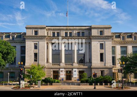 National Museum of Natural History in Washington, D.C., USA. Naturkundemuseum, das von der Smithsonian Institution verwaltet wird. Stockfoto
