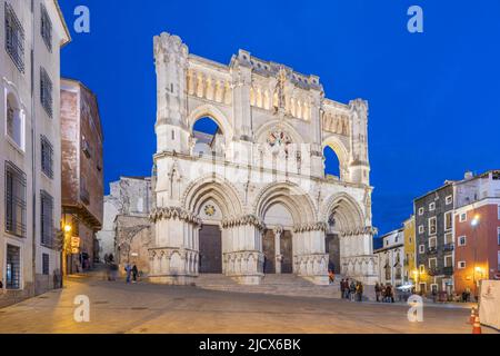 Die Kathedrale Santa Maria und San Giuliano, Cuenca, UNESCO-Weltkulturerbe, Kastilien-La Mancha, Spanien, Europa Stockfoto