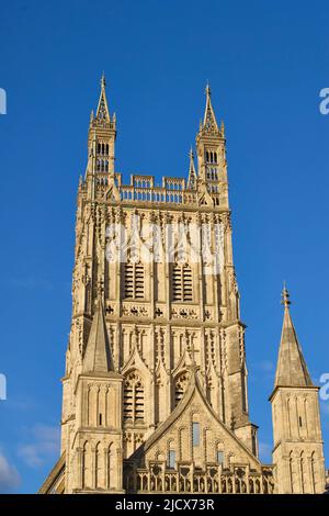 Cathedral, Gloucester, Gloucestershire, England, Vereinigtes Königreich, Europa Stockfoto