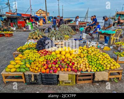 Frisches Obst zum Verkauf, Belem, Brasilien, Südamerika Stockfoto