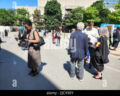 University of Toronto Convocation Hall Graduation, Toronto Stockfoto