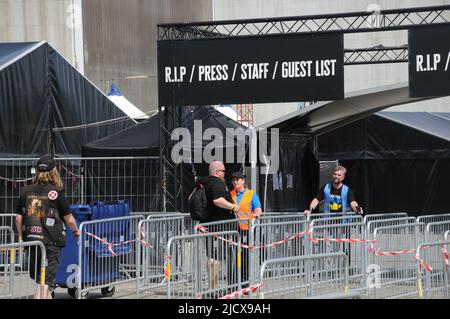 Kopenhagen /Dänemark/16. Juni 2022 / Besucher beim Musikfestival in Kopenhagen in der dänischen Hauptstadt.( Foto..Francis Joseph Dean/Deanpictures). Stockfoto