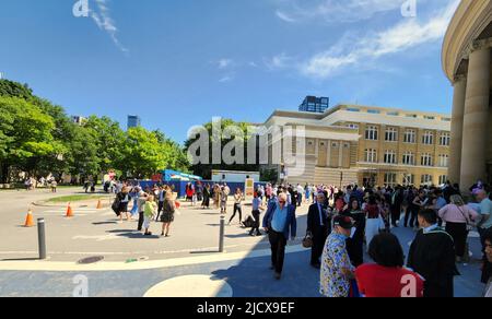 University of Toronto Convocation Hall Graduation, Toronto Stockfoto