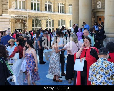 University of Toronto Convocation Hall Graduation, Toronto Stockfoto