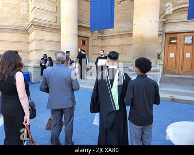 University of Toronto Convocation Hall Graduation, Toronto Stockfoto