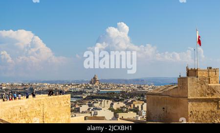 Blick von der Kathedrale Mariä Himmelfahrt Stockfoto