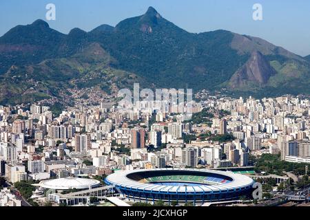 Brasilien, Fußballstadion Rio de JaneiroMaracana Stockfoto
