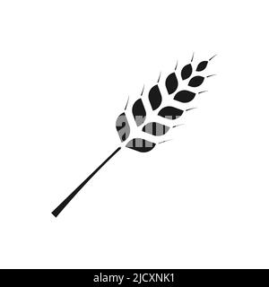 Vektorgrafik „Ears of Wheat“, „Gerste“ oder „Roggen“ Stock Vektor