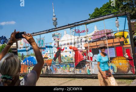 München, Deutschland. 16.. Juni 2022. Peter Kneffel/dpa/Alamy Live News Stockfoto