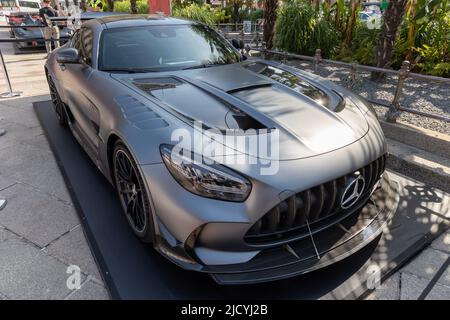 MAILAND, ITALIEN, der Mailänder Monza Motor Show, vom 16. Bis 19. Juni 2022 - Mercedes Benz AMG GT Black Series Credit: Christian Santi/Alamy Live News Stockfoto