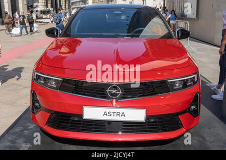 MAILAND, ITALIEN, der Mailänder Monza Motor Show, vom 16. Bis 19. Juni 2022 - Opel Astra Credit: Christian Santi/Alamy Live News Stockfoto