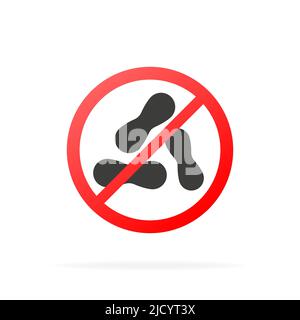 Symbol für Probiotika. Enthält kein Logo für Probiotika. Vektorgrafik. Stock Vektor