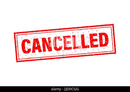 Abbildung mit rot abgebrochen. Rote strukturierte Abbildung. Vintage-Symbol für Banner-Design. Stock Vektor