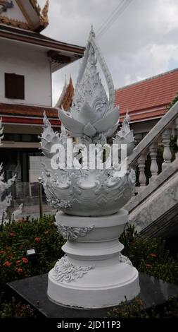 Wat Suthiwararam Charoen Krung Road, Yan Nawa, Sathon, Bangkok Thailand Stockfoto