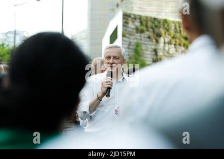 Bruno Lemaire Minister für Wirtschaft, Finanzen und Erholung an der Anwaltskammer Quebecium, 16.. Juni 2022 in Paris, Frankreich. Foto von Christophe Michel / ABACAPRESS.COM Stockfoto