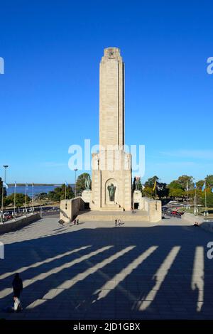 Flaggenmonument, Monumento Historico Nacional a la Bandera, Rosario, Provinz Santa Fe, Argentinien Stockfoto