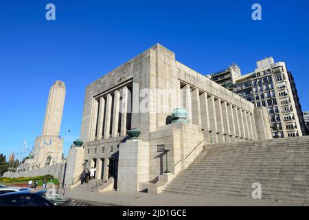 Flaggenmonument, Monumento Historico Nacional a la Bandera, Rosario, Provinz Santa Fe, Argentinien Stockfoto