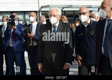 Rom, Italien. 16.. Juni 2022. Sergio Mattarella, Präsident der Italienischen Republik Kredit: Unabhängige Fotoagentur/Alamy Live News Stockfoto