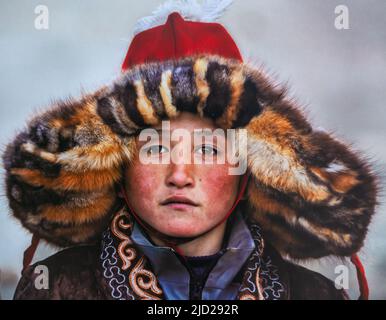 Ausstellung des berühmten Fotografen Steve Mc Curry im Palazzo delle Albere, einem Renaissance-Gebäude in Trient, Trentino-Südtirol Stockfoto