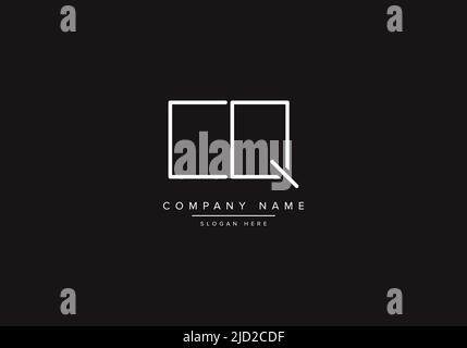 Buchstabensymbol-Logo CQ Stock Vektor