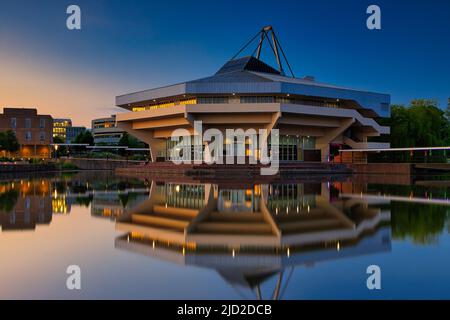 Central Hall an der University of York Stockfoto