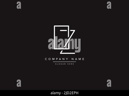 OZ Logo Design Vektor Illustration Vorlage. Stock Vektor