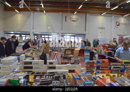 Modellbaumesse in Bad Salzuflen 2022 Stockfoto