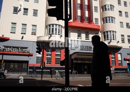 The Beresford on Sauchiehall Street, in Glasgow, Schottland, 8. April 2022. N55 51,973' W4 16,078' Stockfoto