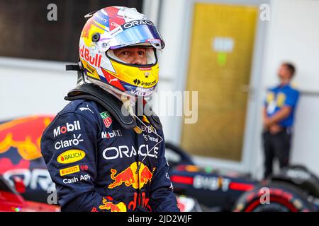 #11 Sergio Perez (MEX, Oracle Red Bull Racing), F1 Grand Prix von Aserbaidschan auf dem Baku City Circuit am 11. Juni 2022 in Baku, Aserbaidschan. (Foto mit ZWEI HOHEN Bildern) Stockfoto