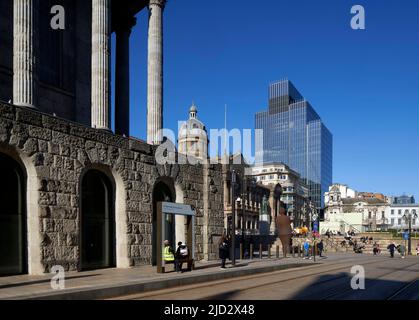 Übersicht vom Victoria Square. 103 Colmore Row, Birmingham, Großbritannien. Architekt: Doone Silver Kerr, 2022. Stockfoto