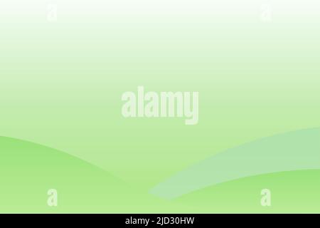 Vektor Sommer grünen Hintergrund. Grüne abstrakte frische gradient Welle Tapete Stock Vektor