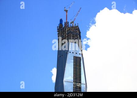 Merdeka 118 Im Bau Stockfoto