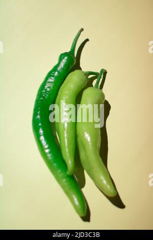 Paprika im Überfluss Stockfoto