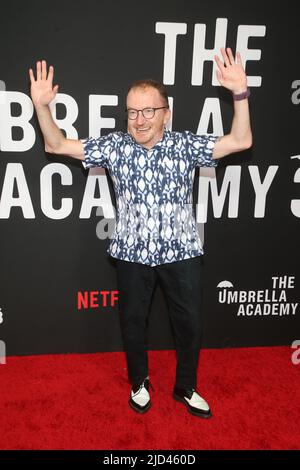 West Hollywood, USA. 17.. Juni 2022. Ken Hall bei der Netflix Premiere der Umbrella Academy Saison 3 im London Hotel in West Hollywood, Kalifornien am 17. Juni 2022. Quelle: Saye Sadou/Media Punch/Alamy Live News Stockfoto