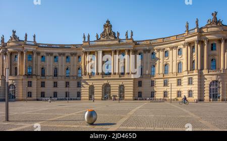 Die Alte Bibliothek in Berlin, der Hauptstadt und größten Stadt Deutschlands Stockfoto