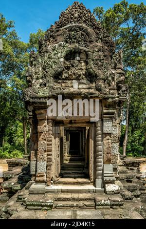 Chau Say Tevoda Tempel in Angkor Kambodscha Stockfoto