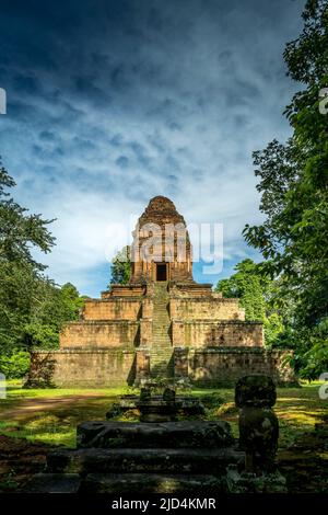 Baksei Chamkrong Tempel, Siem Reap, Kambodscha Stockfoto