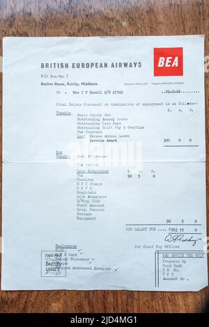 Wisborough Green, Juni 10. 2022: Eine Zigarre, die 1963 von Sir Winston Churchill auf einem Flug nach Nizza geraucht wurde, wird bei Bellman's Auctioneers in West zum Verkauf angeboten Stockfoto