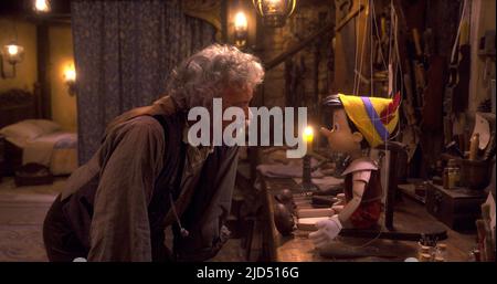 TOM HANKS in PINOCCHIO (2022), Regie: ROBERT ZEMECKIS. Kredit: Walt Disney Bilder / ImageMovers / Album Stockfoto