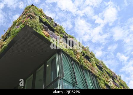 Almere, Niederlande - 17. Juni 2022: Gebäude 'Let the City live' Stockfoto